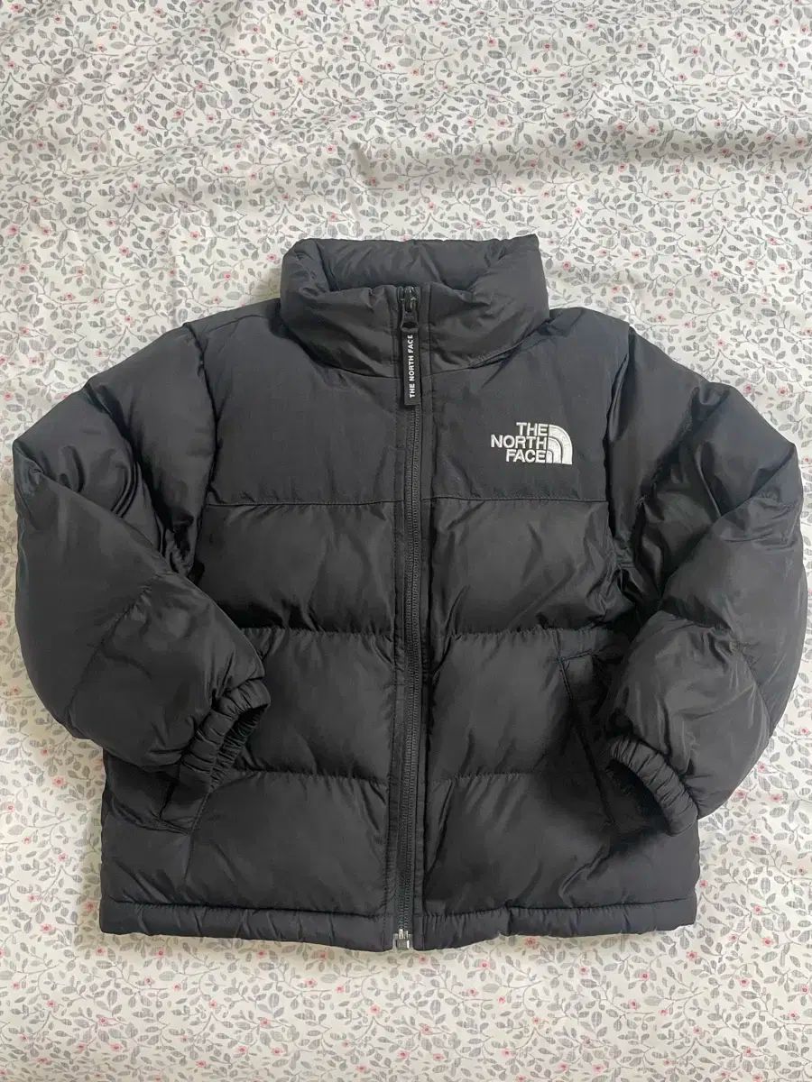 110 ザノースフェイス キッズ ヌプシ ブラック