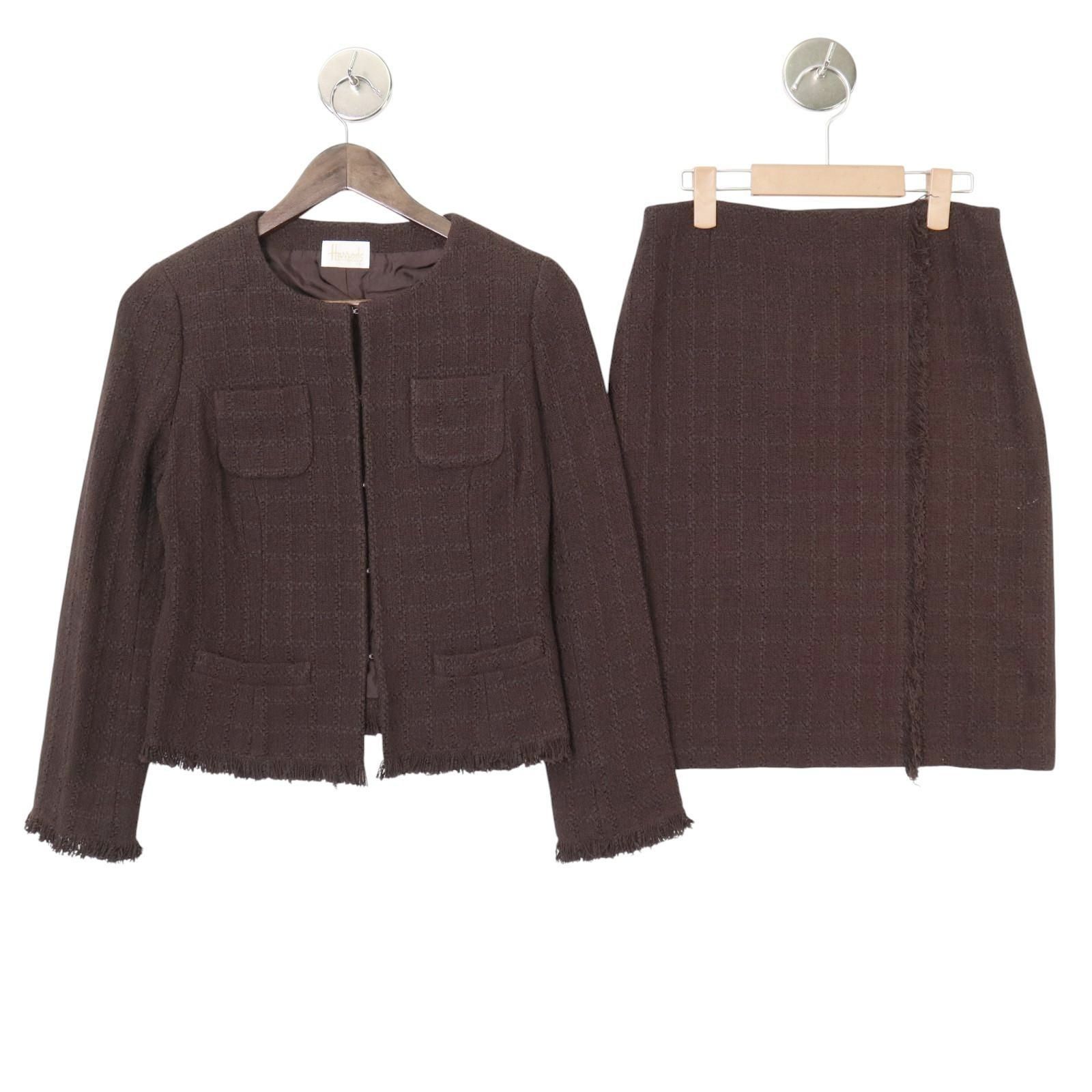 Harrods ハロッズ セットアップ ツイードスーツ