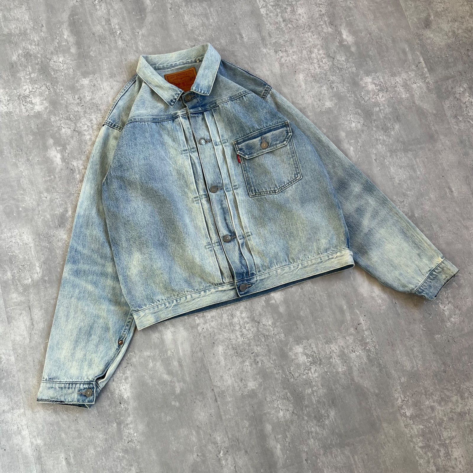 Levi s VINTAGE CLOTHING リーバイス ヴィンテージクロージング 506xx 1936復刻モデル TYPEⅠ トラッカージャケット ライトブルー 42サイズ L相当