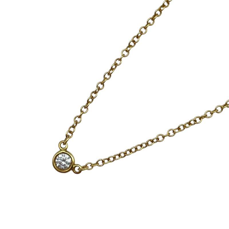 ティファニー TIFFANY&CO バイザーヤードネックレス ゴールド Au750 ジュエリー