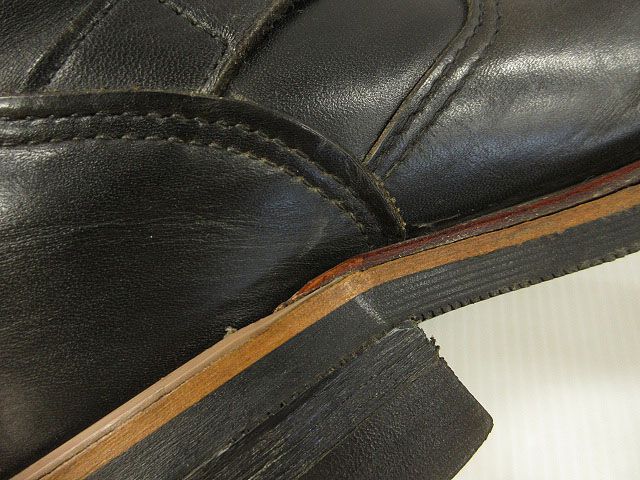 95，Chippewaチペワ　黒タグPT91 エンジニアブーツ　8E 26cm チペワ CHIPPEWA 90s 黒タグ PT91 エンジニアブーツ レザー ブラック