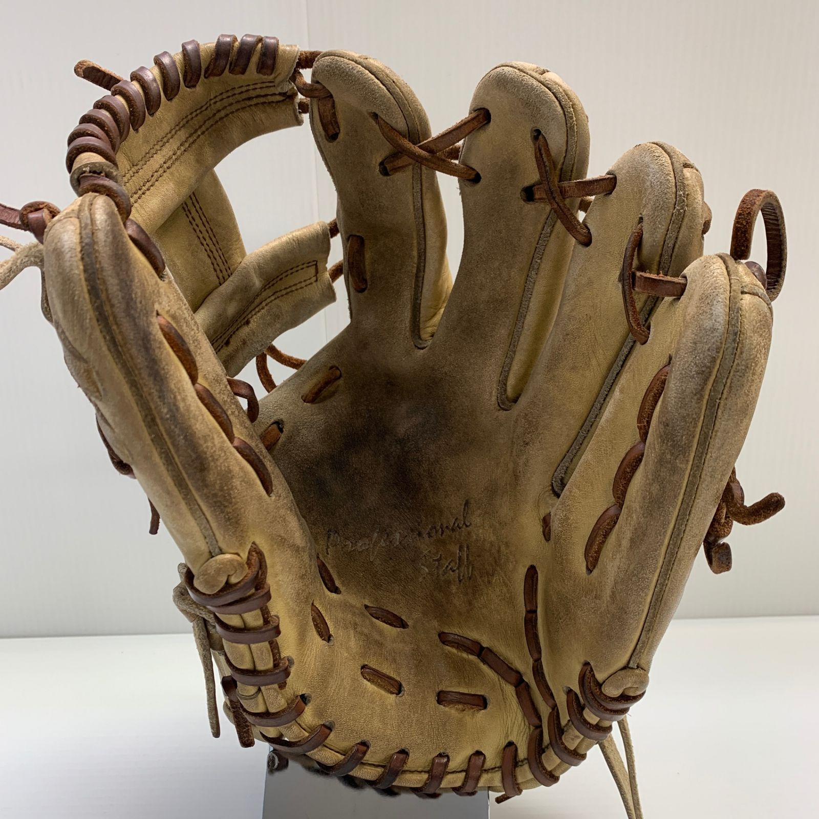 ミヤマ 硬式 大人 一般 内野手用 グローブ グラブ 右投げ 中古品 野球