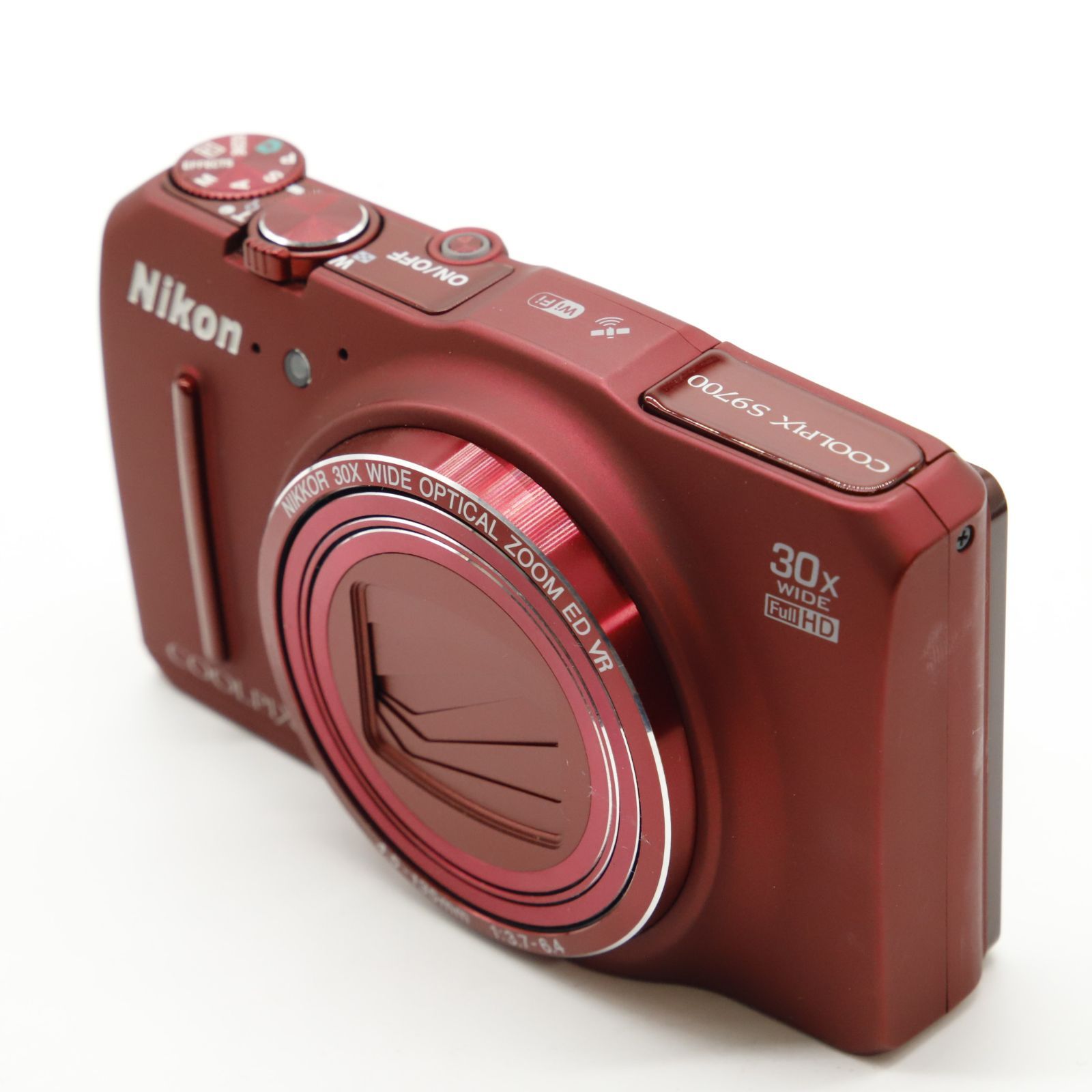 Nikon デジタルカメラ S9700 光学30倍 1605万画素 ヴェルヴェットレッド S9700RD