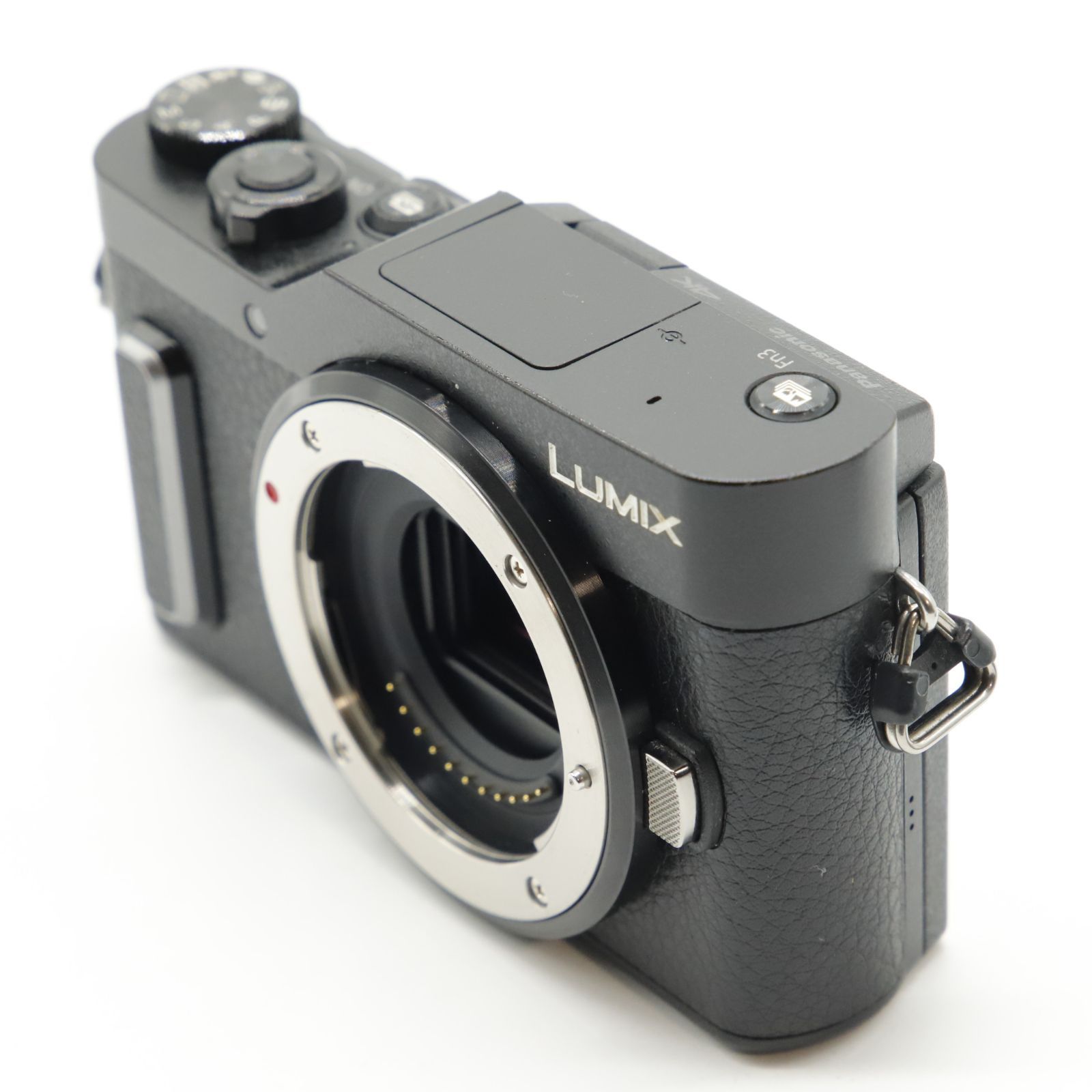 シャッター回数57回 パナソニック ミラーレス一眼カメラ ルミックス GF10 ブラック DC-GF10