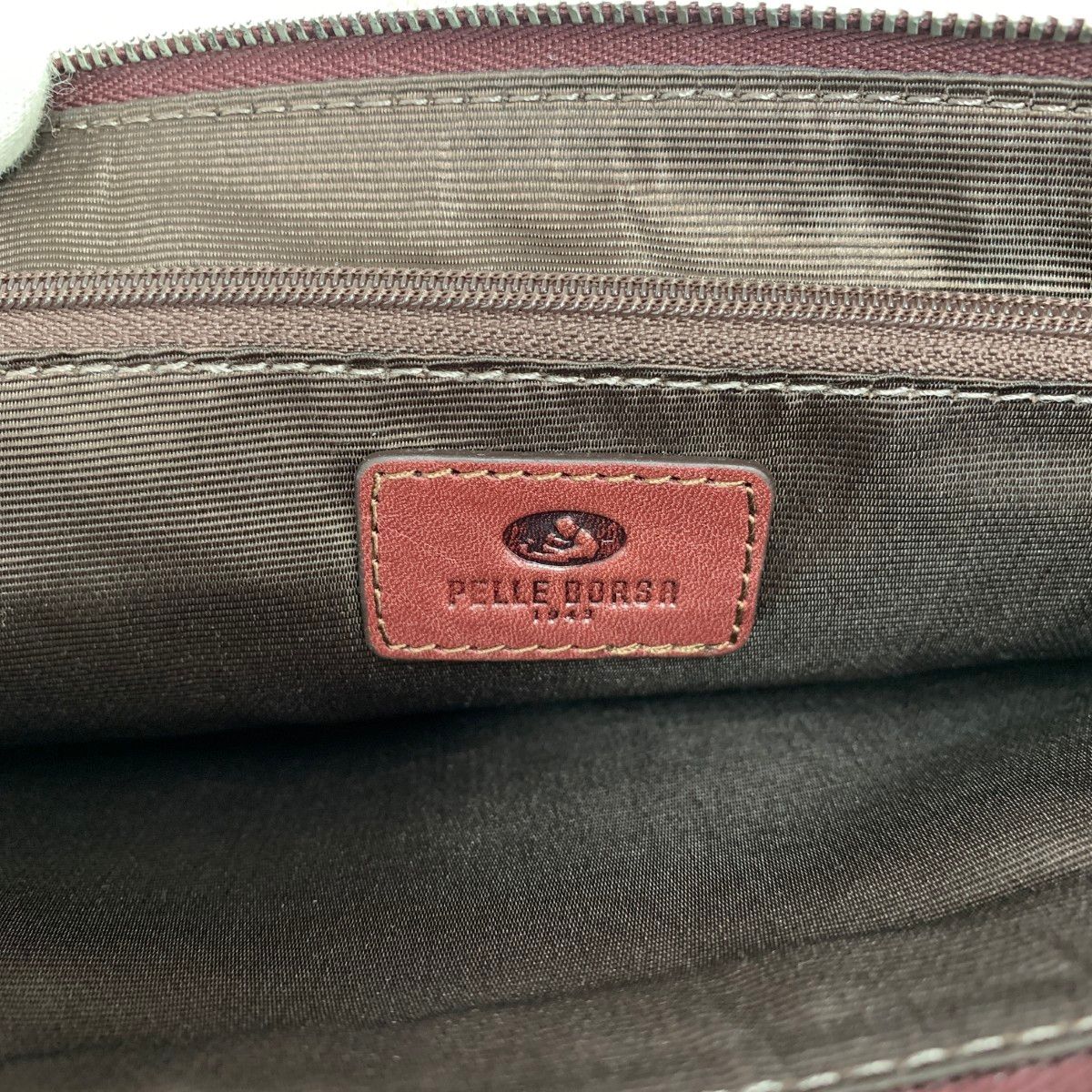 PELLE BORSA ペレボルサ ショルダーバッグ レザー ブラウン / 240001172465 