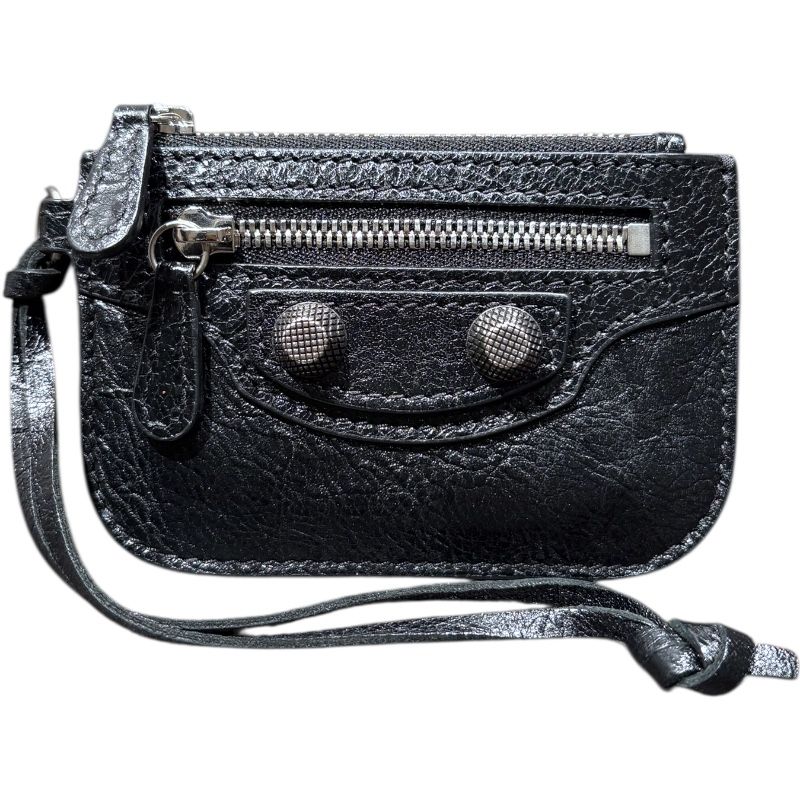 バレンシアガ BALENCIAGA コインケース ブラック レザー ユニセックス コインケース