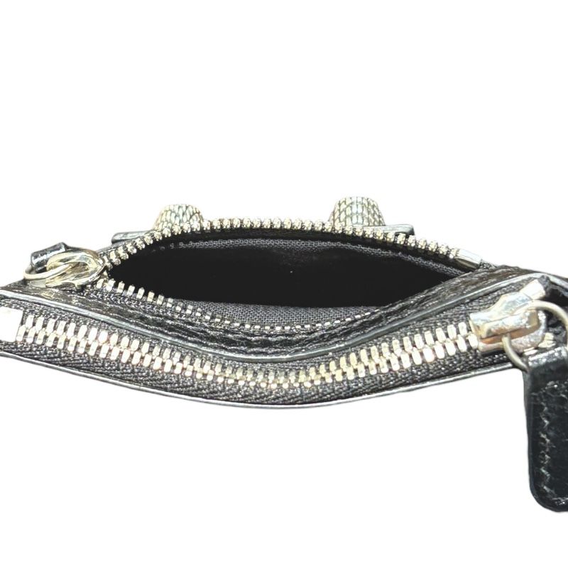  バレンシアガ BALENCIAGA コインケース ブラック レザー ユニセックス その他 小物