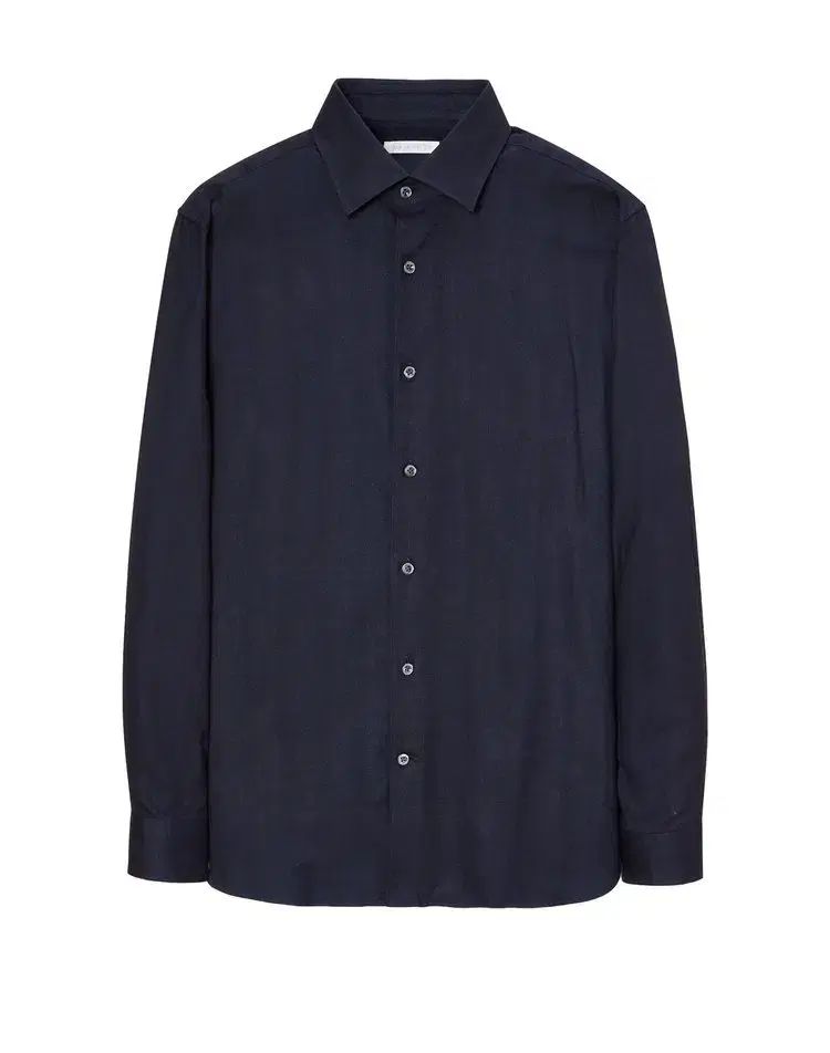 マエストロ メンズ 冬 ネイビー パターン シャツ 95