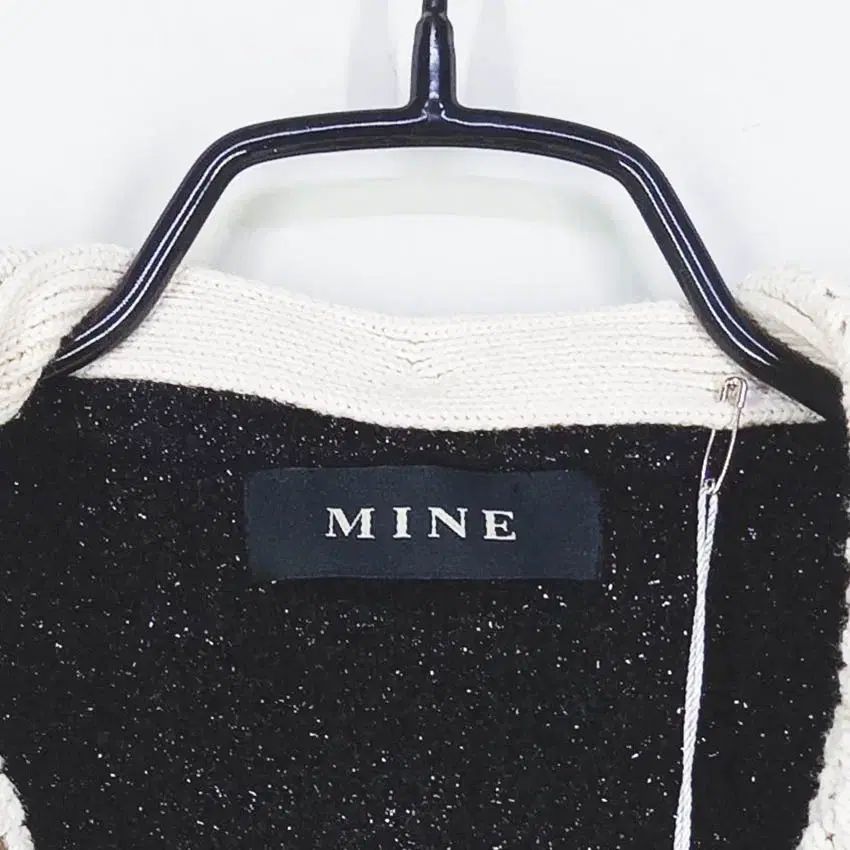  マイン レディース 冬 Vネック 銀糸パール ニットカーディガン ブラック 90 HU 41392 長袖 カーディガン ボレロ アンサンブル