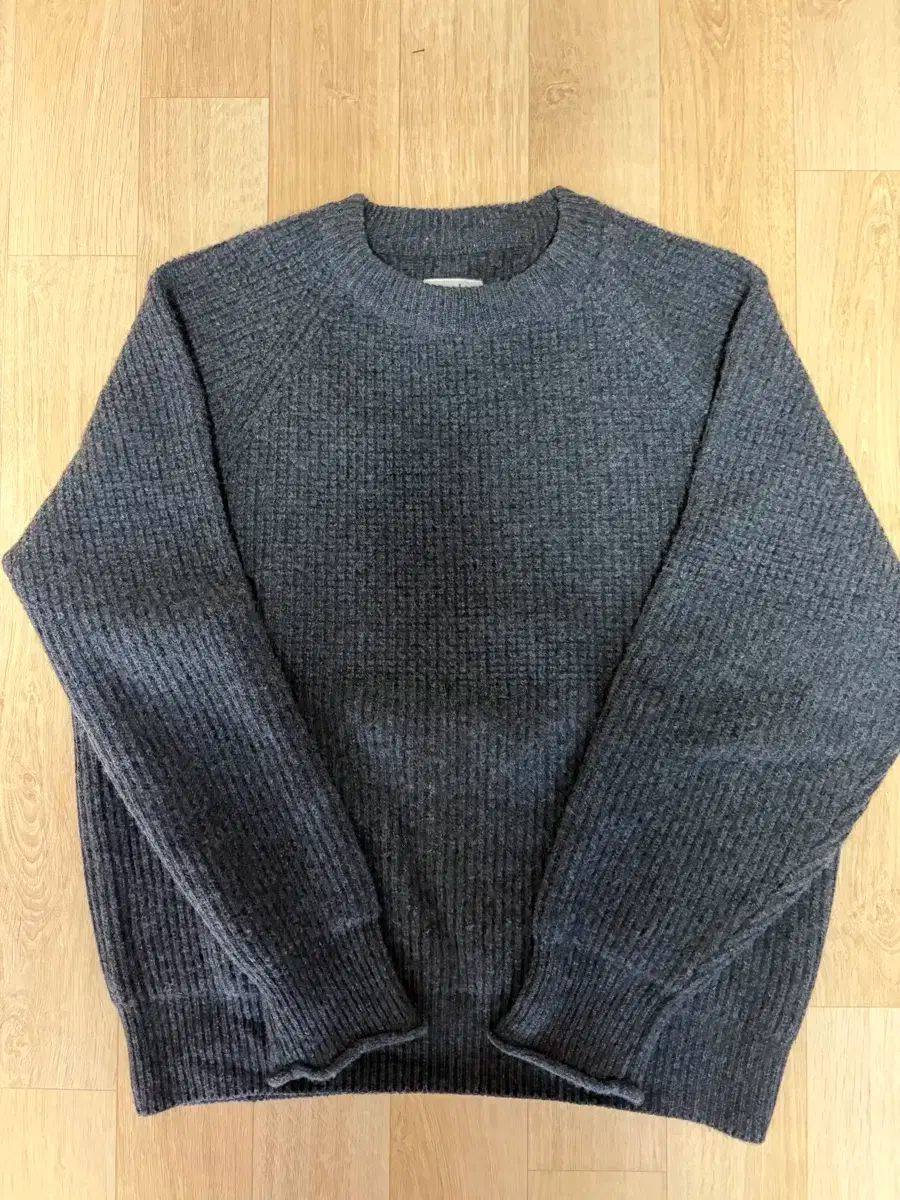 ROUGH SIDE Fisherman フィッシャーマン ニット チャコール 2サイズ