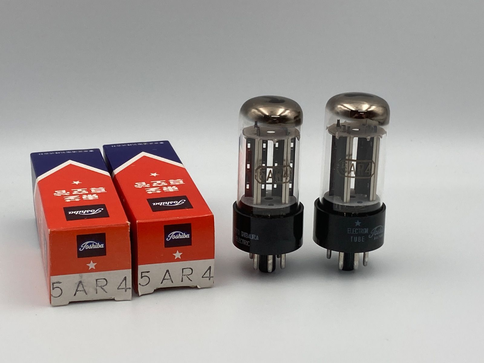 東芝 TOSHIBA 5AR4 真空管 2本