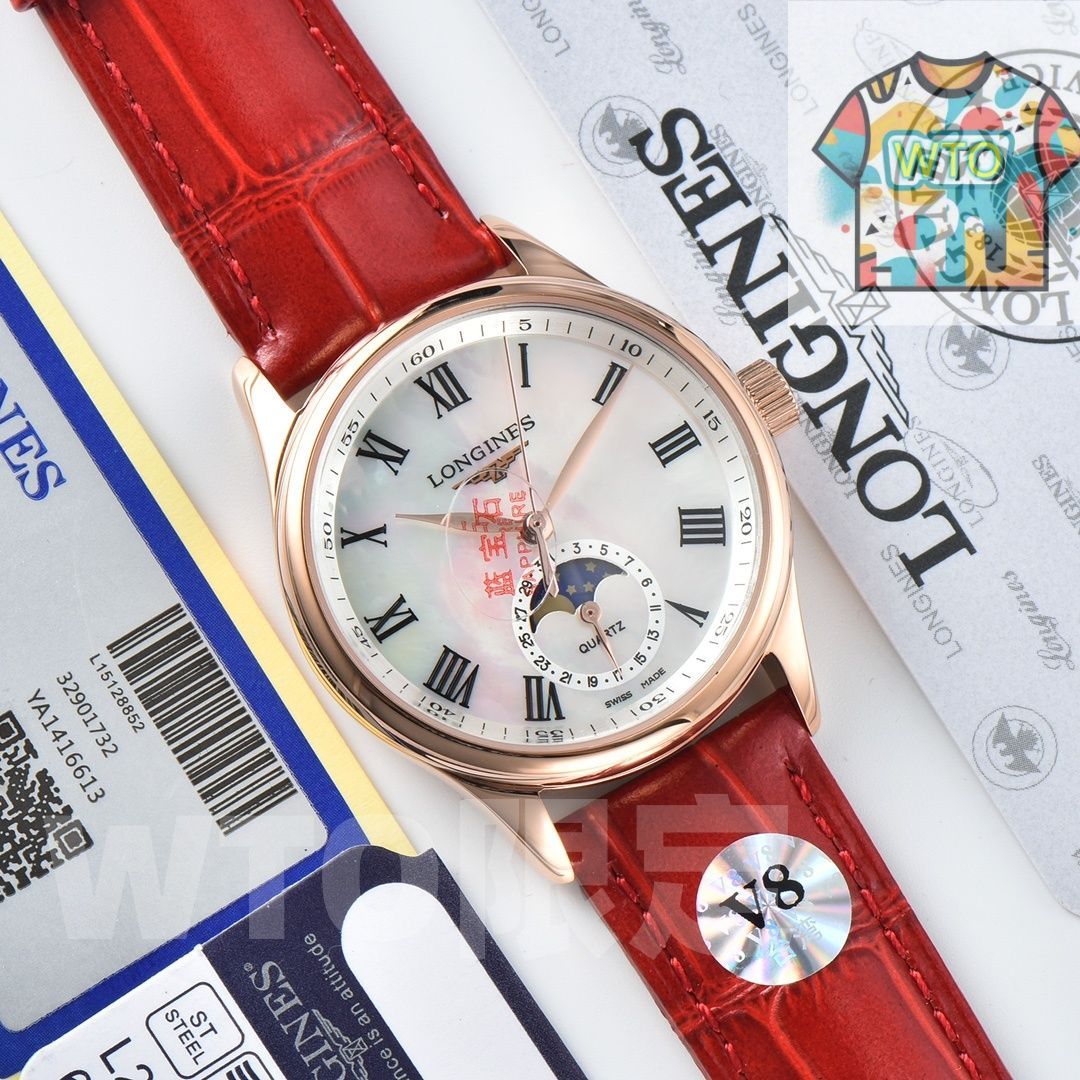  今日 Longines ロンジン マスター 月相シリーズ 高貴で優雅-WTO輸入2 腕時計(デジタル) 時計