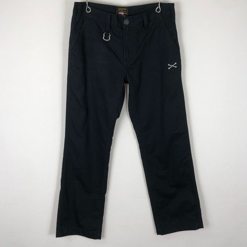 品 VANSON バンソン BONE EMBROIDERED WORK PANTS ボーン刺繍 ワークパンツ ボトムス 156-251115-ts-28-tei