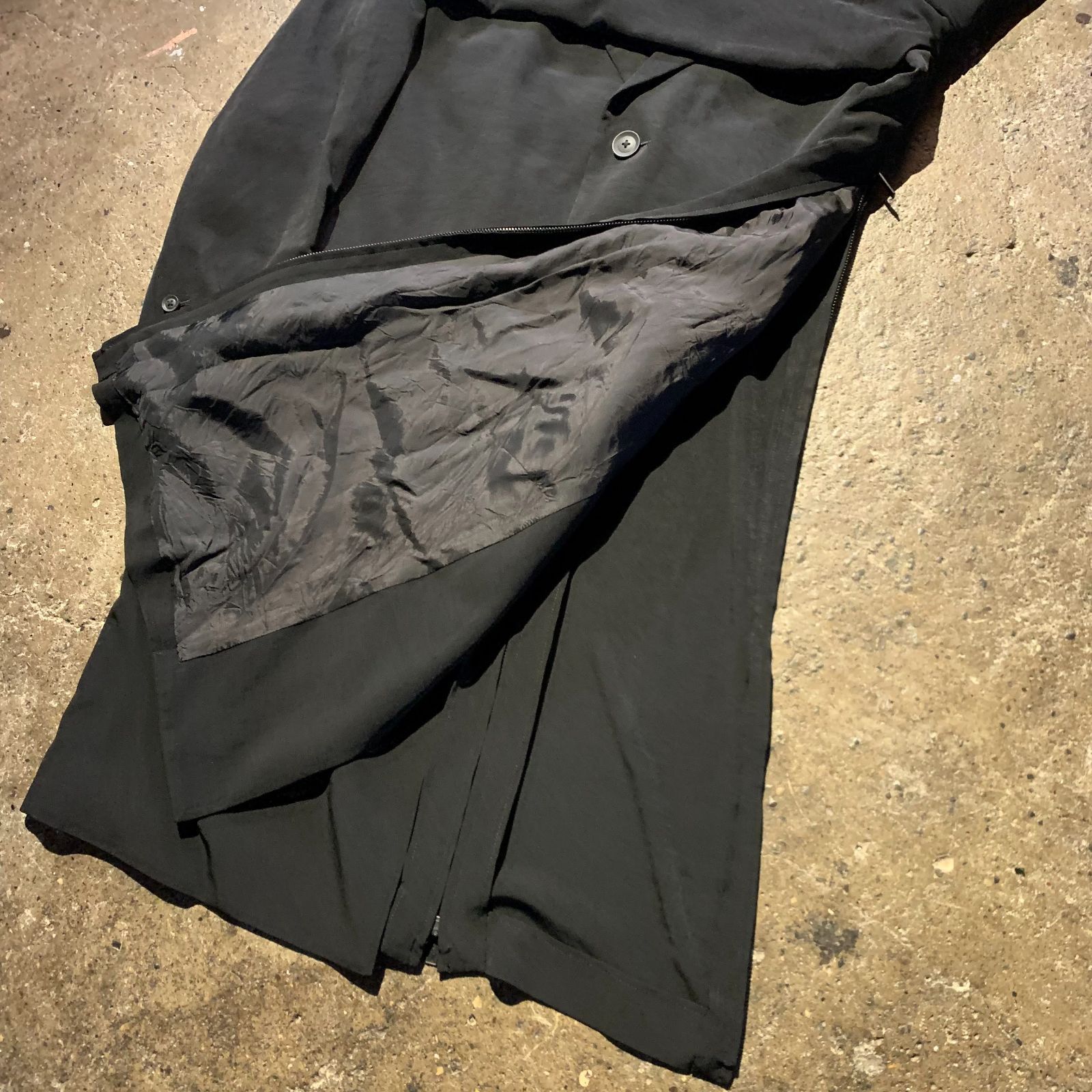 脇後ろ中心ファスナーJ