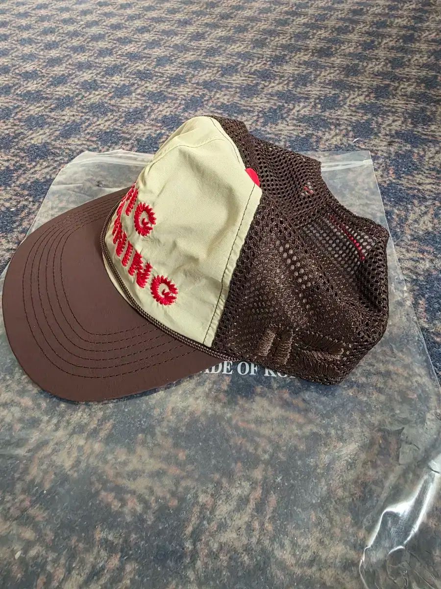 アレックスジョノ アイディグラニング I DIG RUNNING メッシュキャップ 帽子