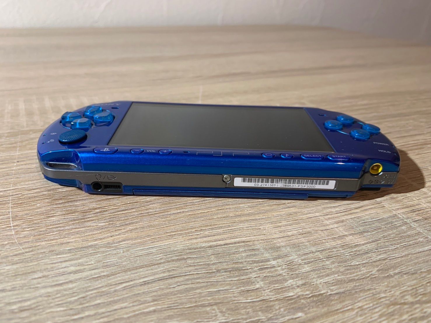 psp3000中古 6498 PlayStation ポータブル PSP 3000 バイブラントブルー 動作確認