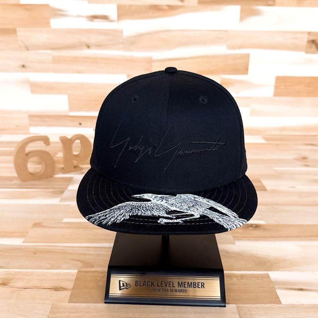 激 ニューエラ×ヨウジヤマモト コラボ カラス キャップ烏 鴉 黒