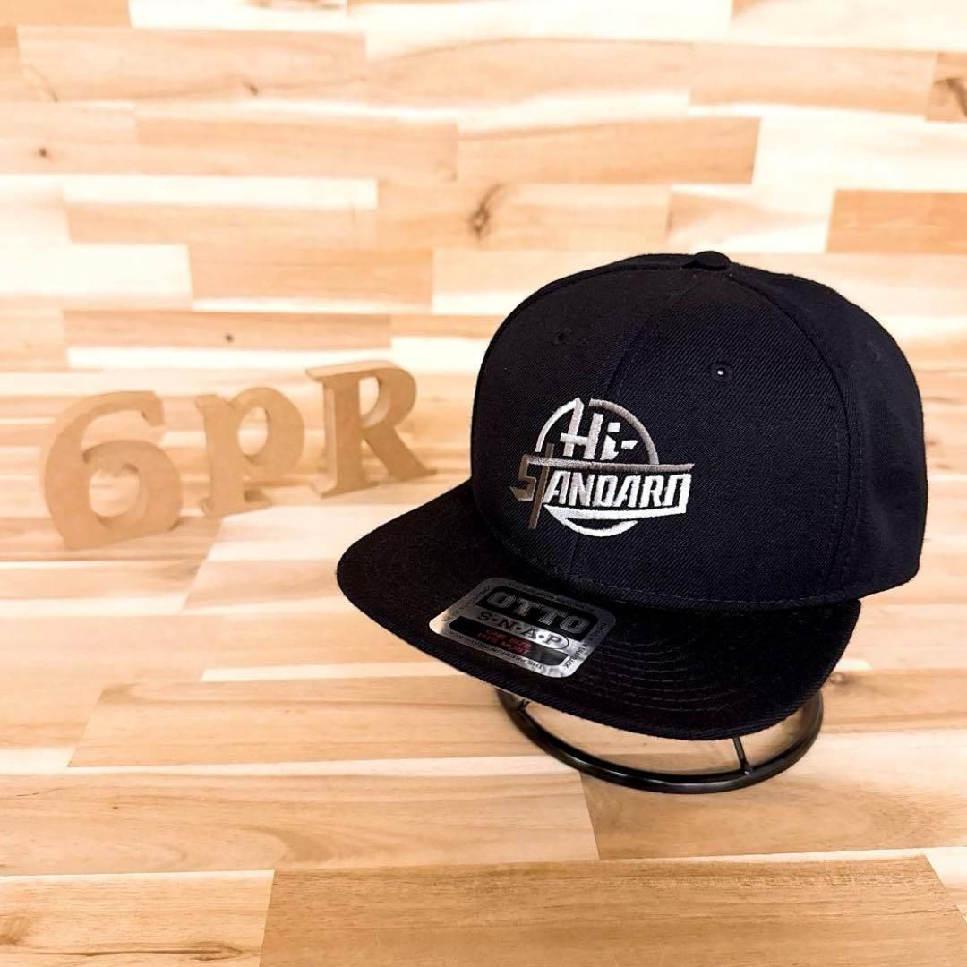 オットー×ハイ サークル ロゴ キャップ ハイスタ 黒