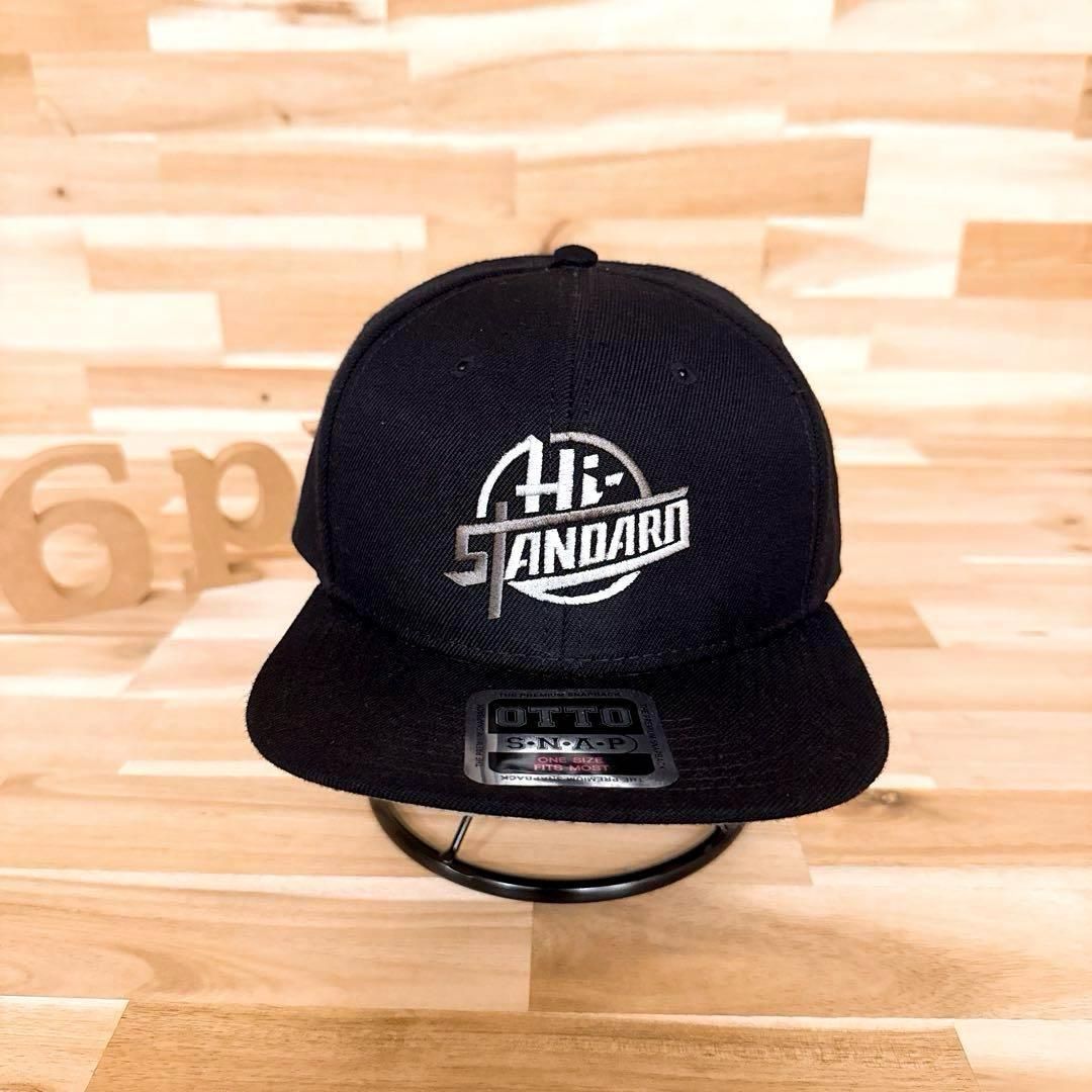 オットー×ハイ サークル ロゴ キャップ ハイスタ 黒