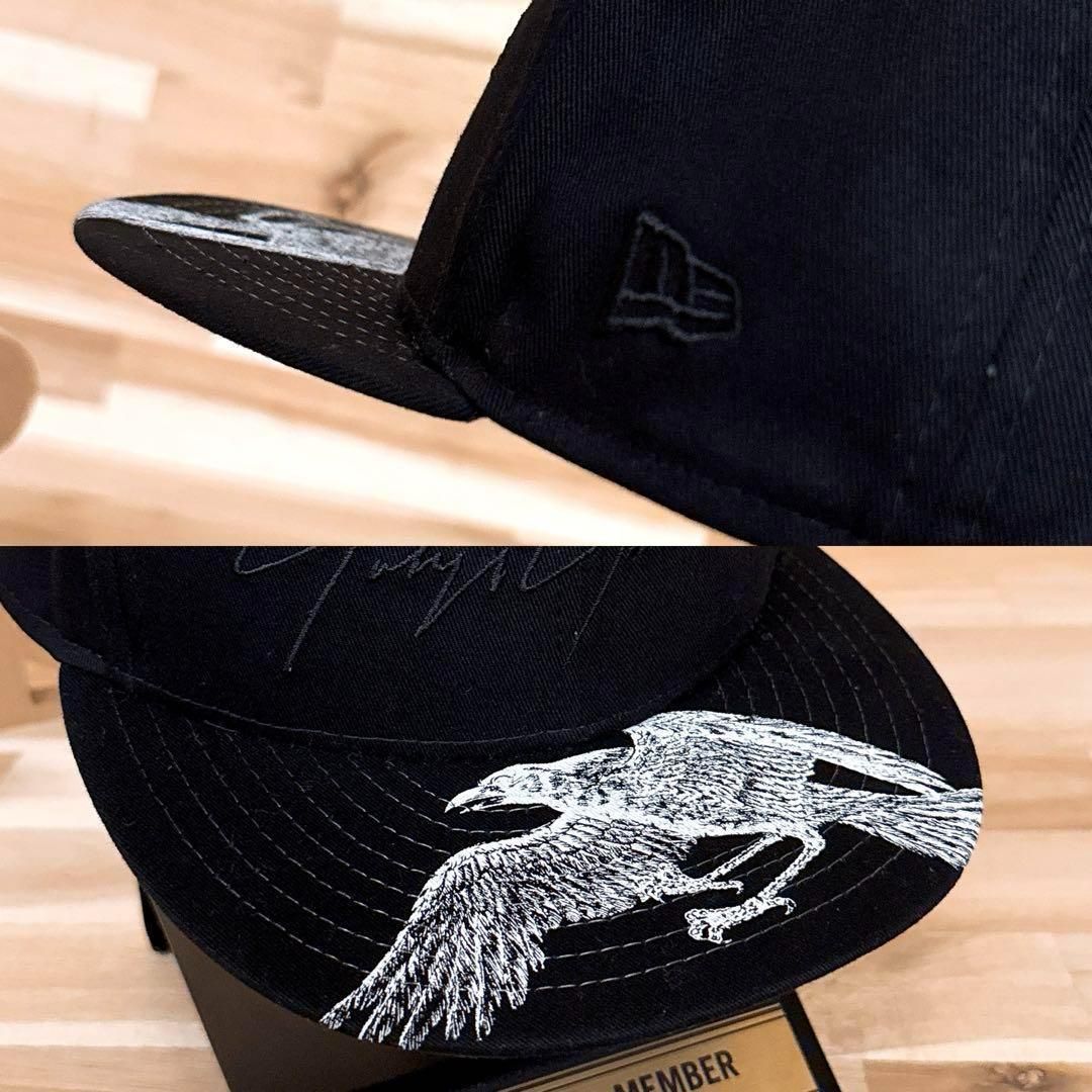 激レア/廃番【ニューエラ×ヨウジヤマモト】限定コラボ カラス キャップ