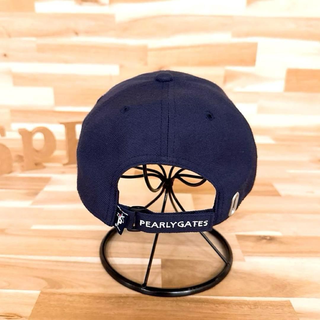 レア【パーリーゲイツ×スヌーピー】限定コラボ ゴルフ キャップ 紺