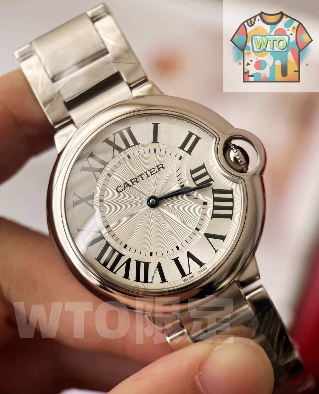  今日 Cartier カルティエ ブルーバルーン スイス製原裝ムーブメントを搭載-WTO輸入2 腕時計(デジタル) 時計