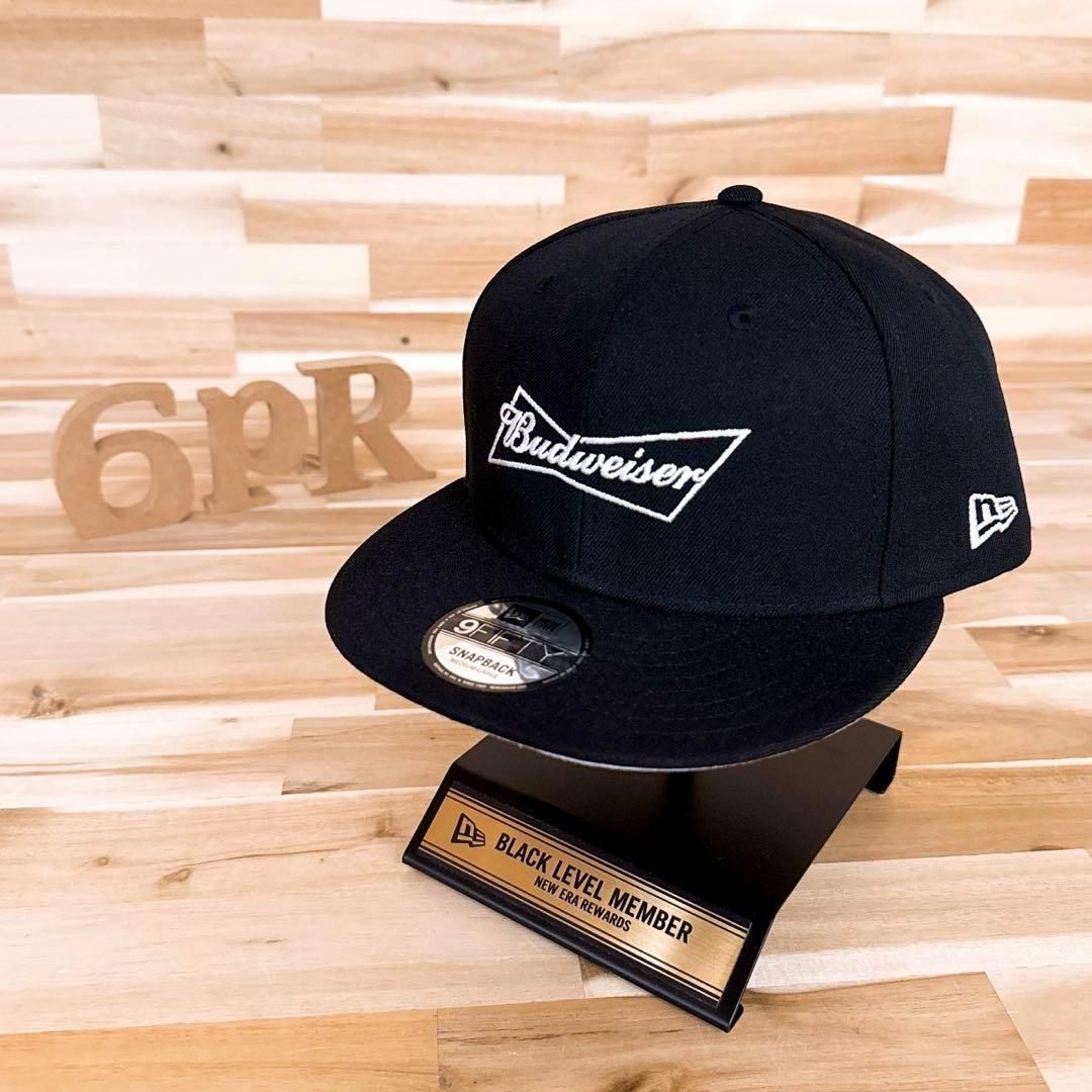 レア/美品【ニューエラ×バドワイザー】限定コラボ ロゴ キャップ