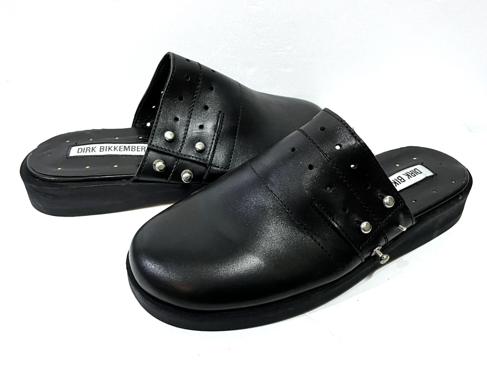 40 25 cm程度 DIRK BIKKEMBERGS｜ダークビッケンバーグ レザーサンダル 靴 KWY