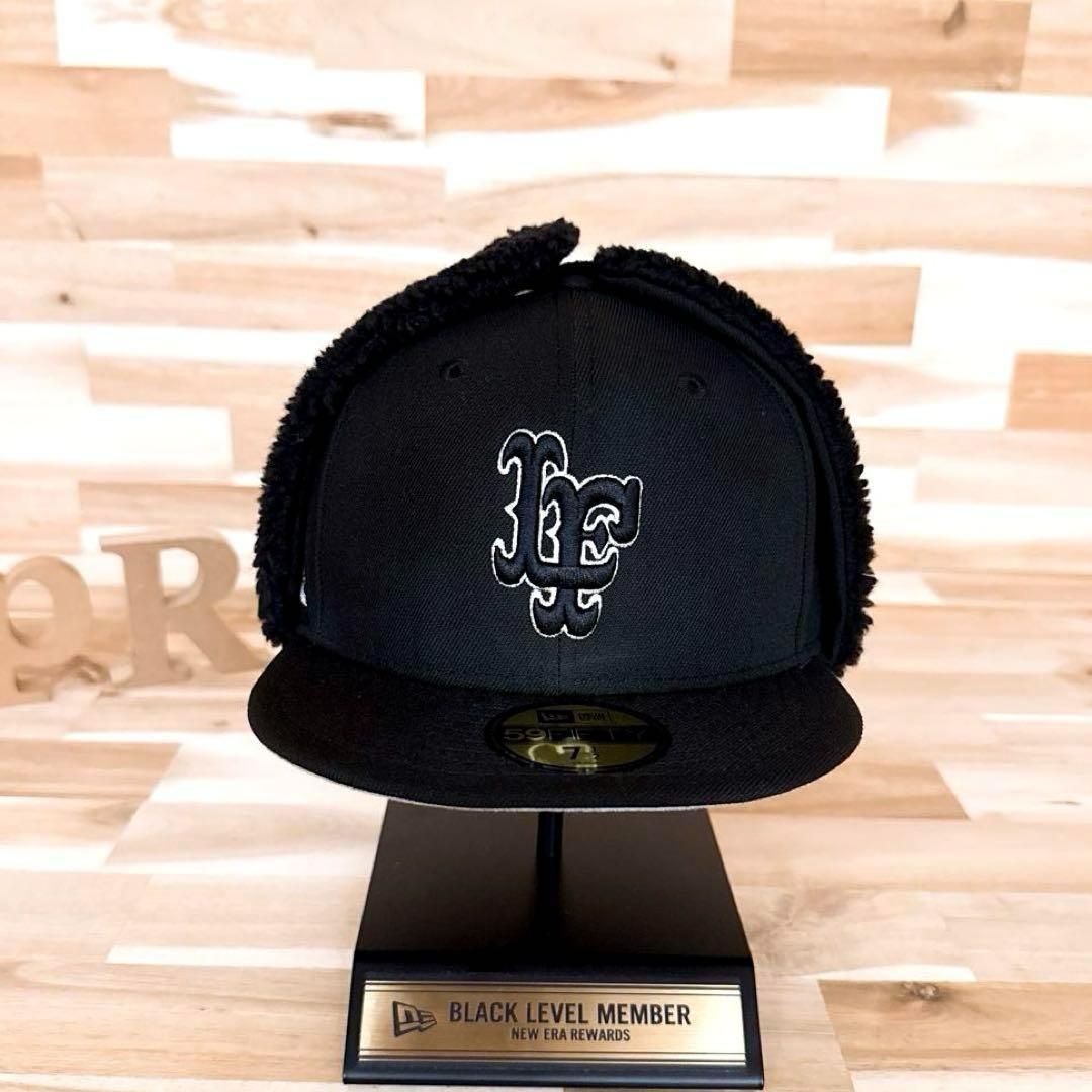 ニューエラ×ラファイエット コラボ 20周年 ドッグイヤー キャップ黒