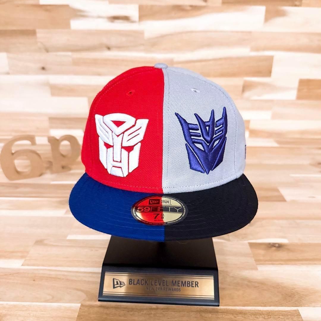 激 ニューエラ×トランスフォーマー コラボ 立体3D刺繍ロゴ キャップ