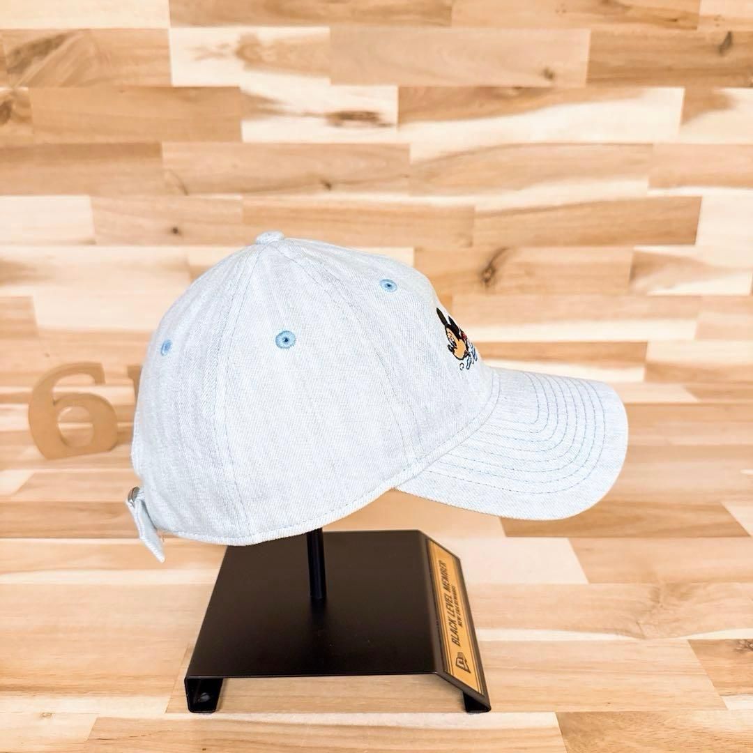 激レア【ニューエラ×ディズニー】限定コラボ ミッキー デニム キャップ