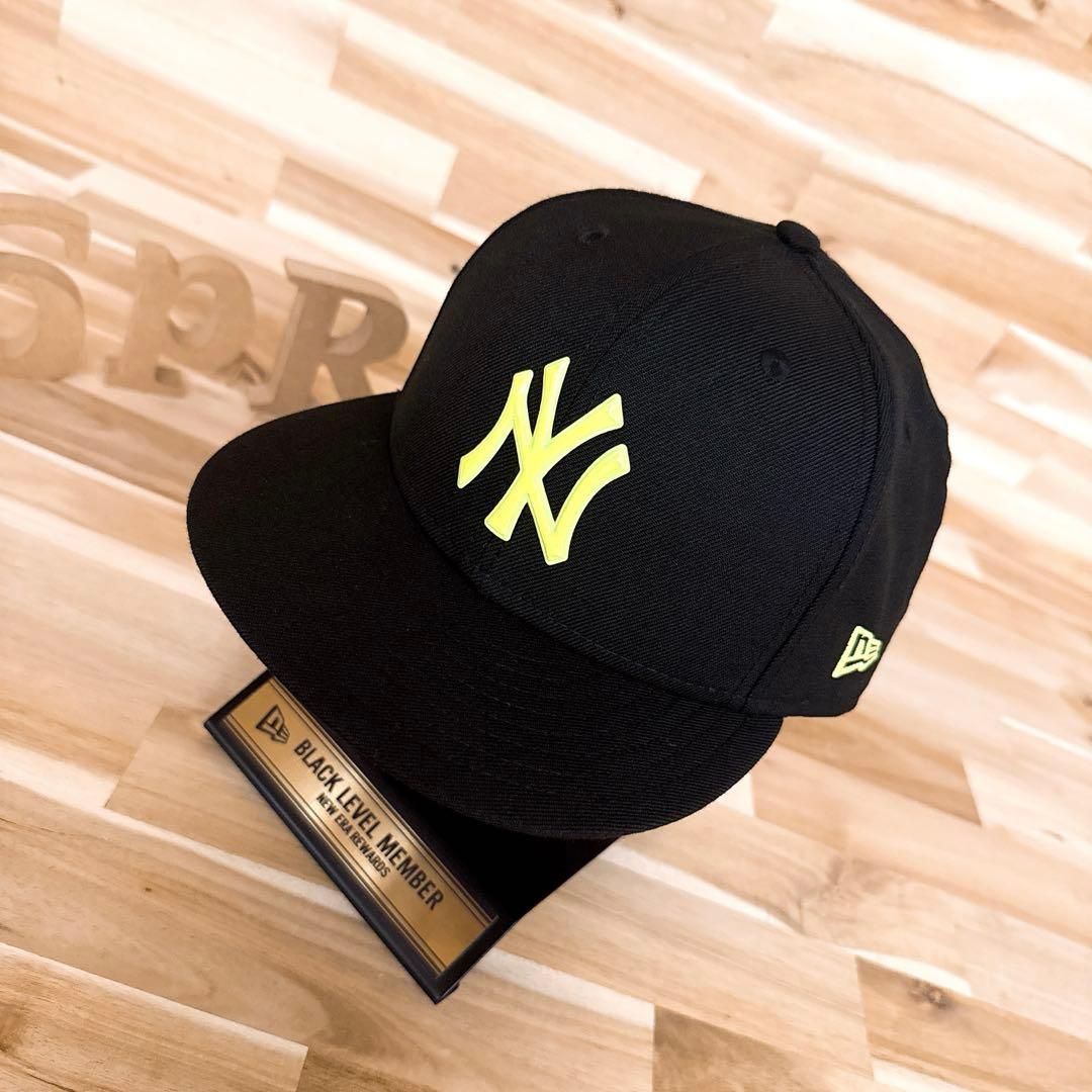 ニューエラ×ヤンキース ライムイエロー