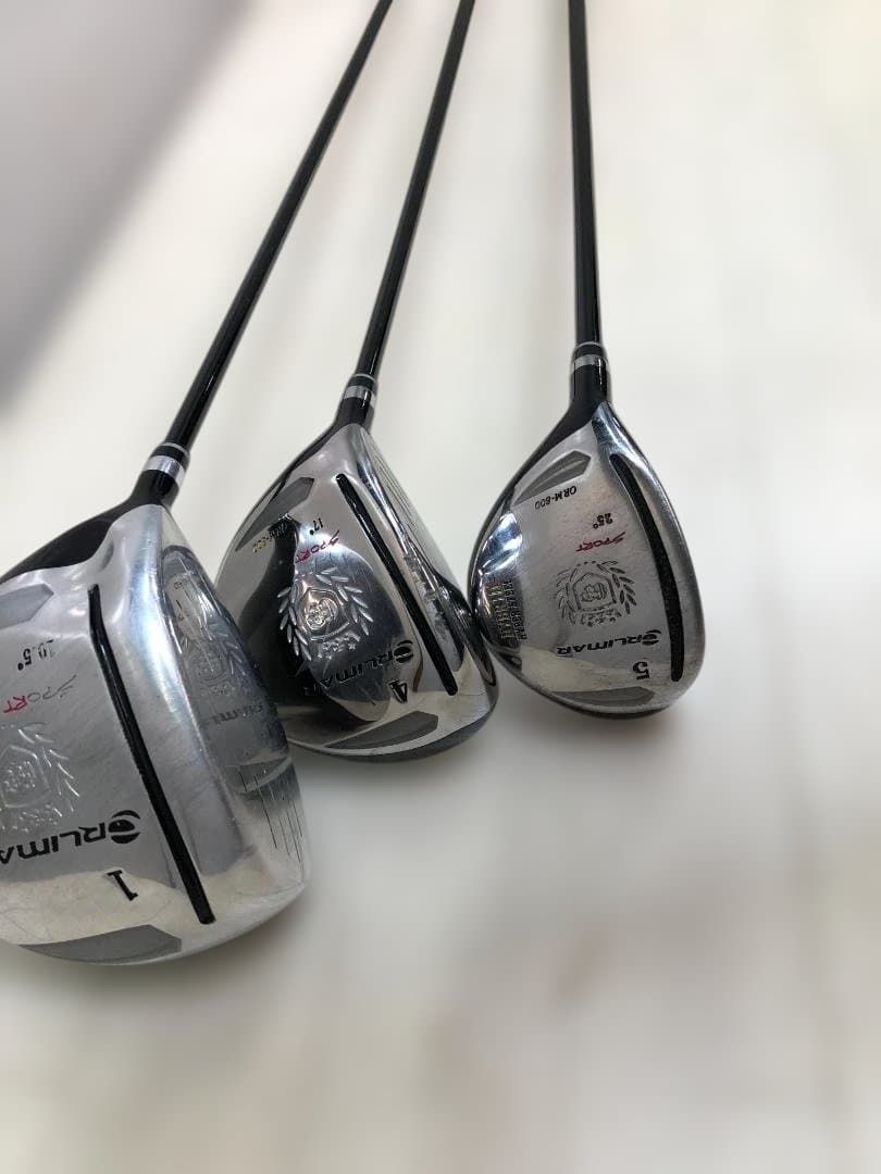 送料無料 左利き用 レフティ ORLIMAR ゴルフクラブセット メンズ