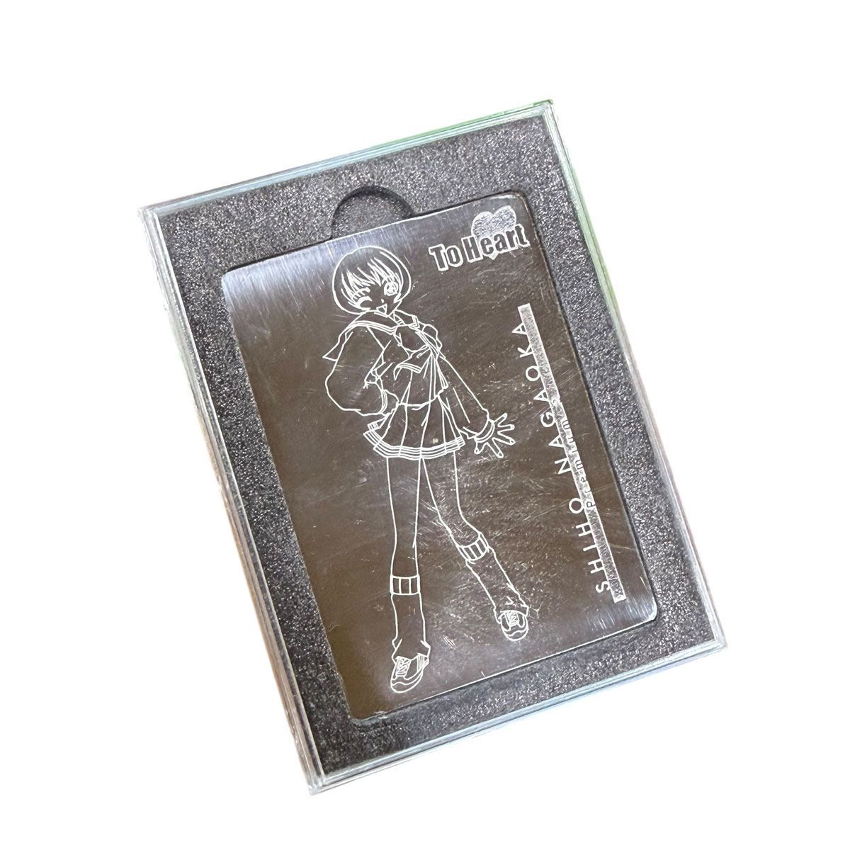 【初版】To Heart メタルカード 8種セット ◇To Heart◇メタルカード 初版 6枚 Leaf 1998 MADE IN JAPAN 中古