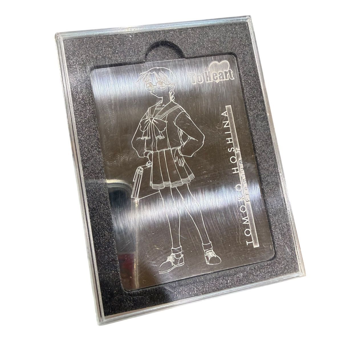 ◇To Heart◇メタルカード 初版 6枚 Leaf 1998 MADE IN JAPAN 中古