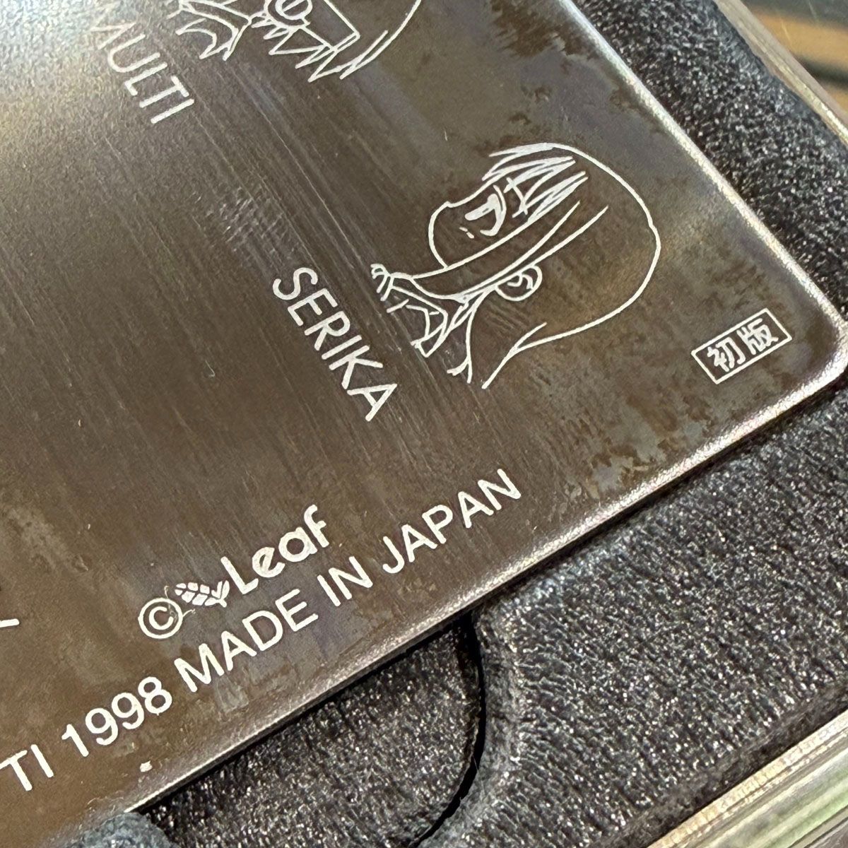 ◇To Heart◇メタルカード 初版 6枚 Leaf 1998 MADE IN JAPAN 中古