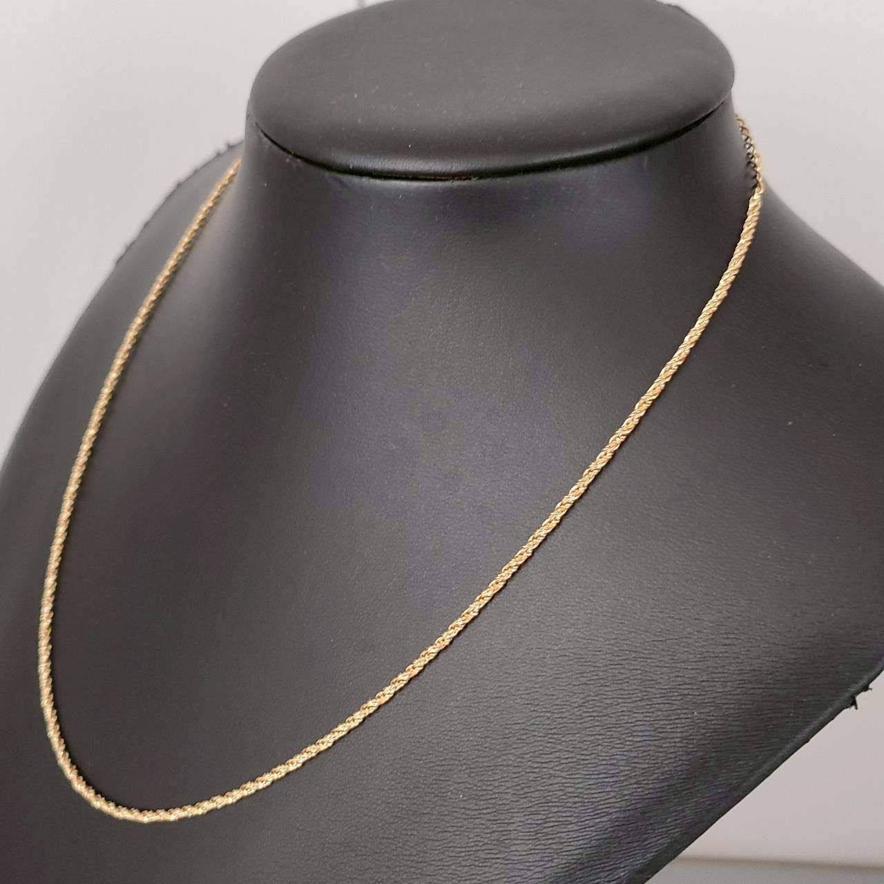 男女兼用 2連編込みネックレス