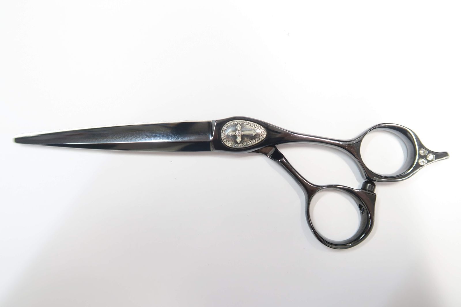 Bランク N.B.A.A. NBAA JOEWELL NJ-SC4 カッティングコバルト A6.5 JOEWELL シザー 美容師 理容師 6.5インチ 右利き I-1225