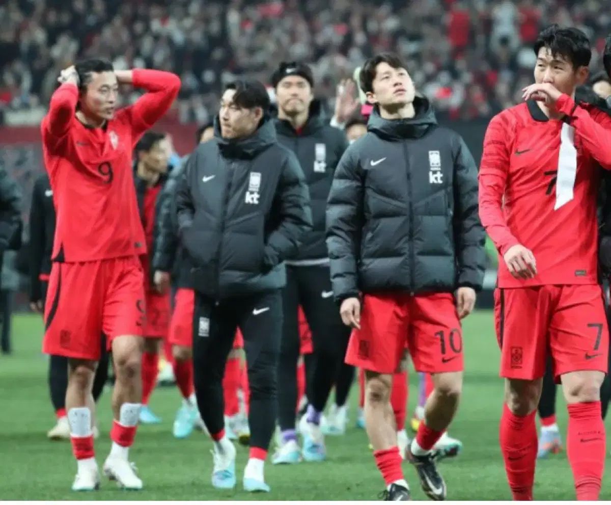 M 22-24 サッカー 韓国国家代表 支給品 ダウン