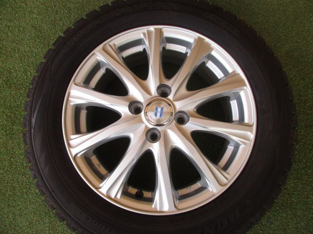 中古スタッドレス185/60Ｒ15ヴァイキング　フィット、ヤリスなどに　23年製 中古】 送料込み ネクスタ 185/60R15 スタッドレスタイヤ4本SET