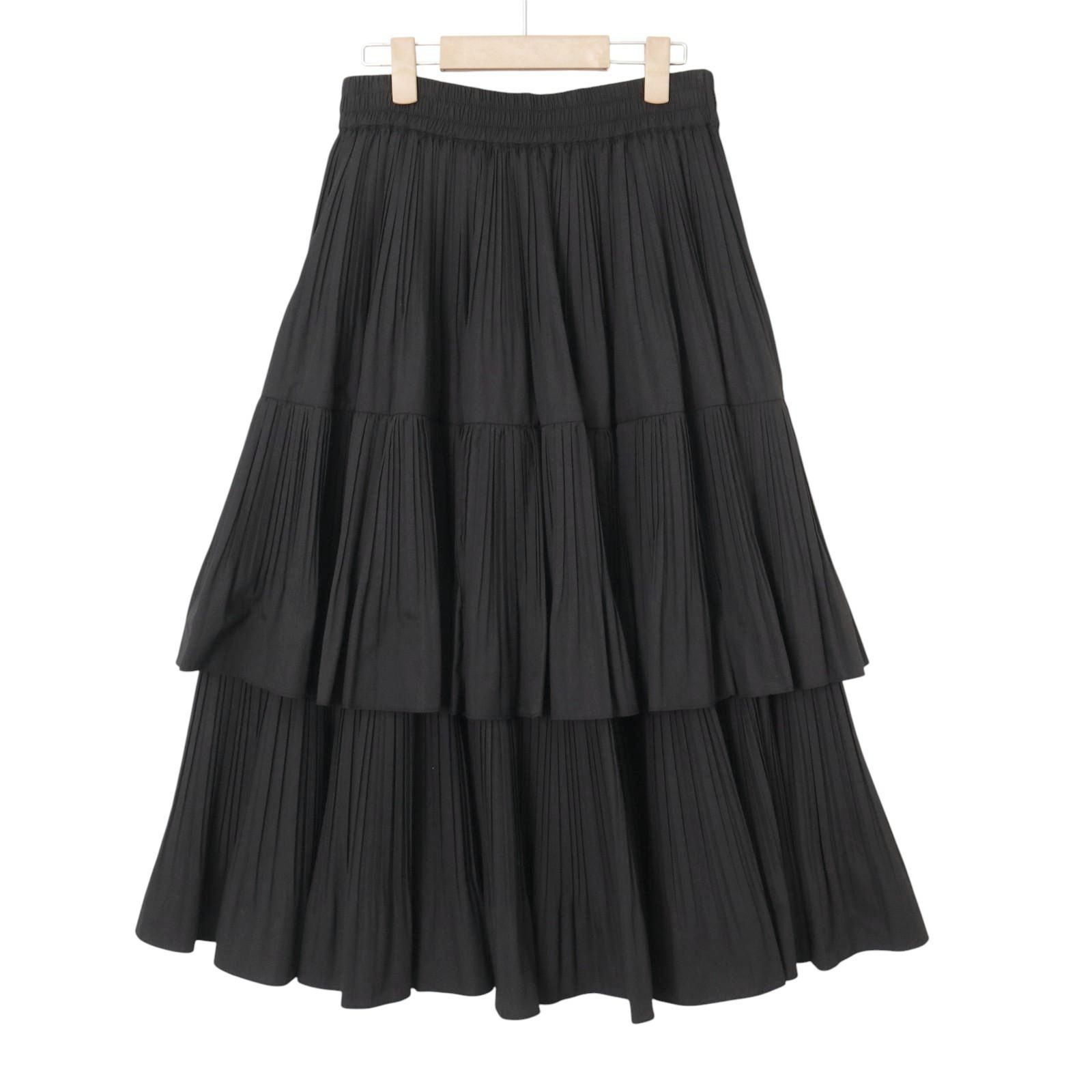 DOUBLE STANDARD CLOTHING ダブル クロージング タイプライターティアードスカート