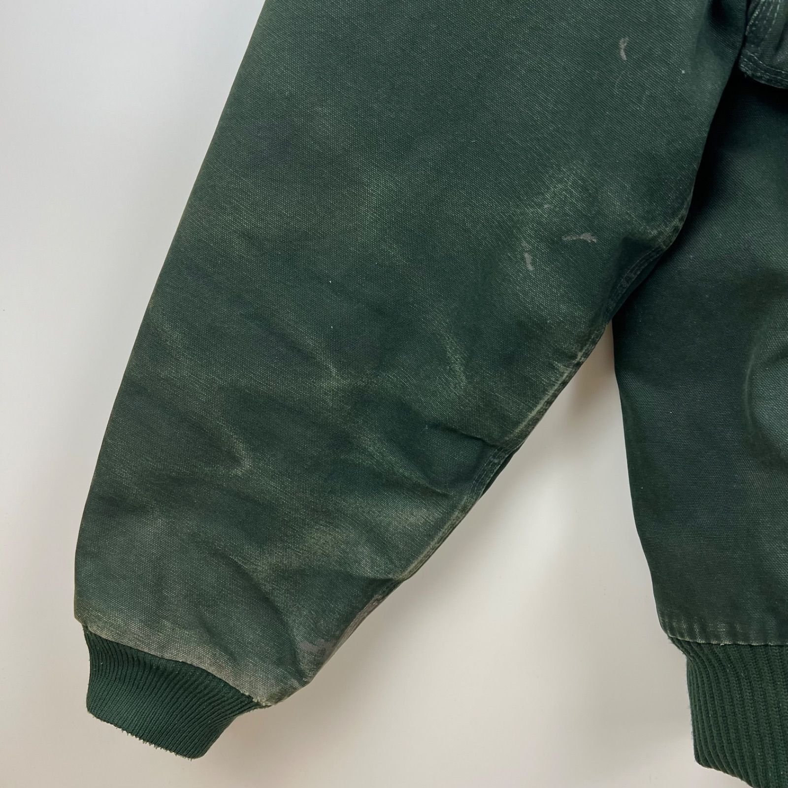 CARHARTT 00s 2003 VTG DUCK active jacket XL J130 SPC Spruce