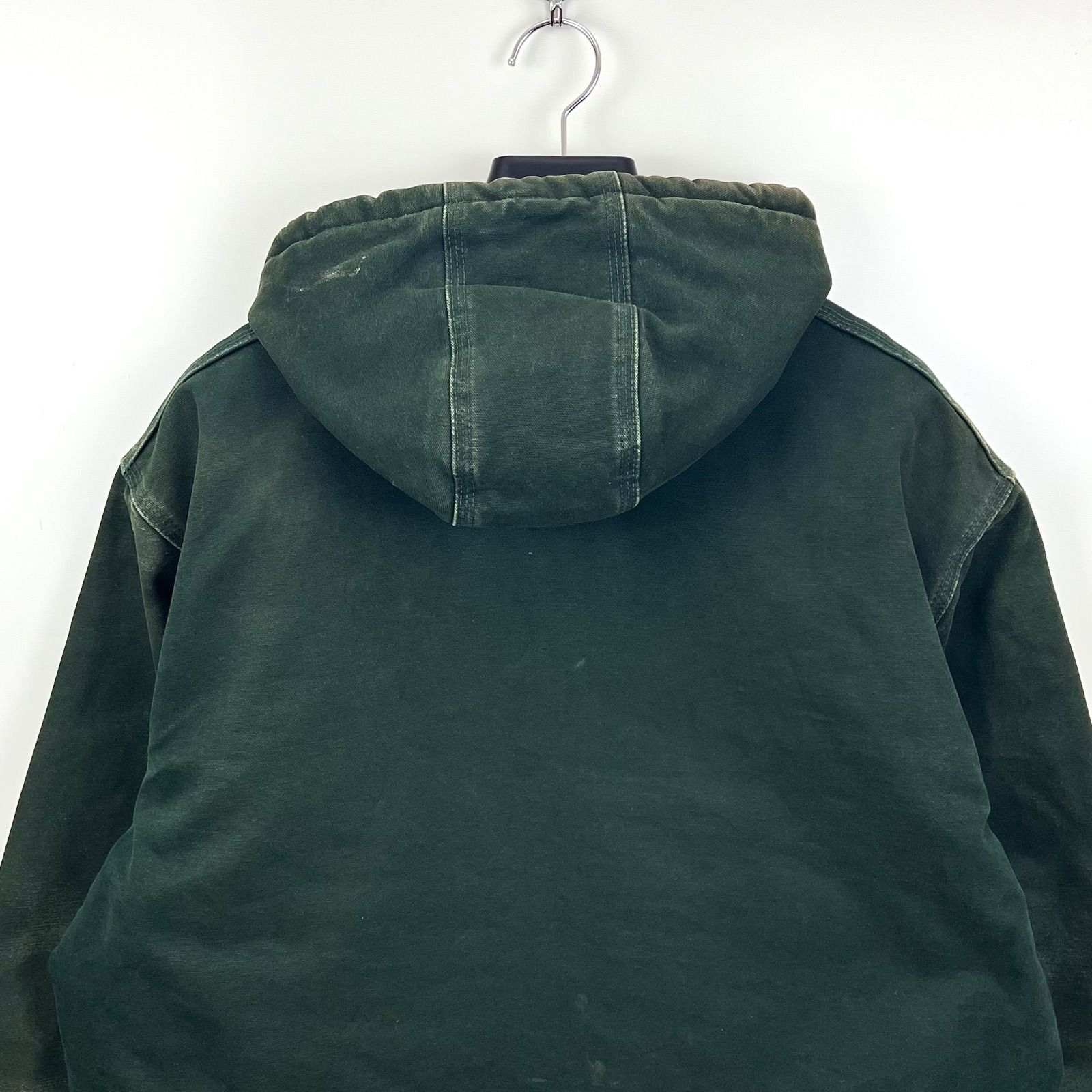 CARHARTT 00s 2003 VTG DUCK active jacket XL J130 SPC Spruce