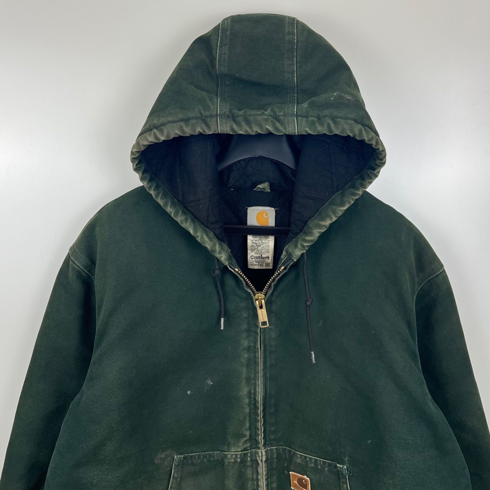 ゴ*ず様 Carhartt J130 モスグリーン　アクティブジャケット Carhartt カーハート J130 MOS メキシコ製 アクティブジャケット モス