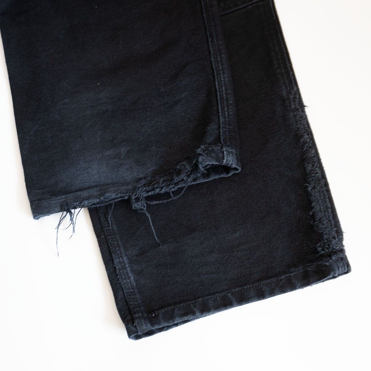 雰囲気抜群】Carhartt【ダブルニー ペインターパンツ】34×32 ブラック