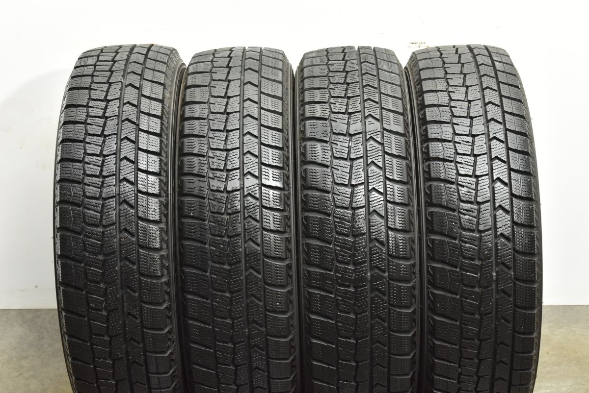 程度良好品 ダンロップ ウィンターマックス WM 02 165 65 R 14 4本セット タンク ルーミー パッソ デリカD 2 ソリオ トール ブーン