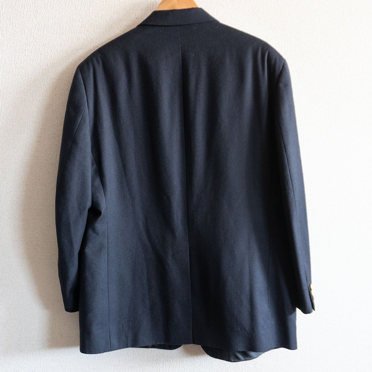 最高級品】BROOKS BROTHERS【テーラードジャケット /紺ブレ】42SH 金