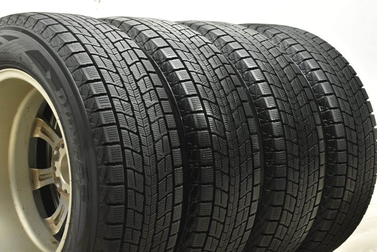  バリ溝品 DUFACT 17 in 7 J 48 PCD 114 3 ダンロップ ウィンターマックス SJ 8 225 65 R エクストレイル レガシィアウトバック CX 5 17インチ タイヤ ホイールセット