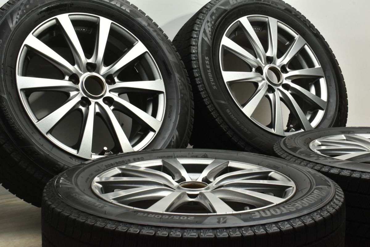 マナレイスポーツ 16 in 6 5 J 53 PCD 114 3 ブリヂストン ブリザック VRX 205 60 R ノア ヴォクシー ステップワゴン エスクァイア