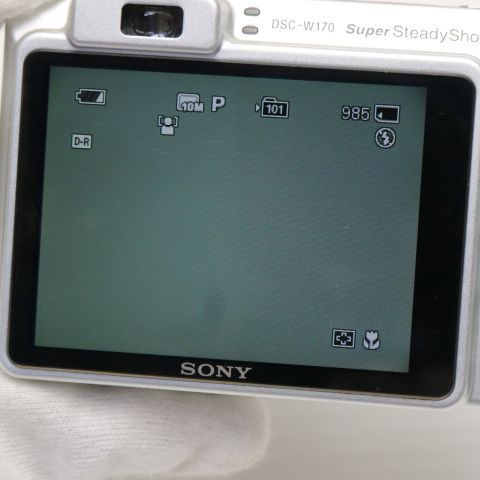 SONY DSC-W170 シルバー　コンデジ　デジカメ　動作確認済み Amazon.com : Sony Cybershot DSCW170/B 10.1MP Digital Camera with